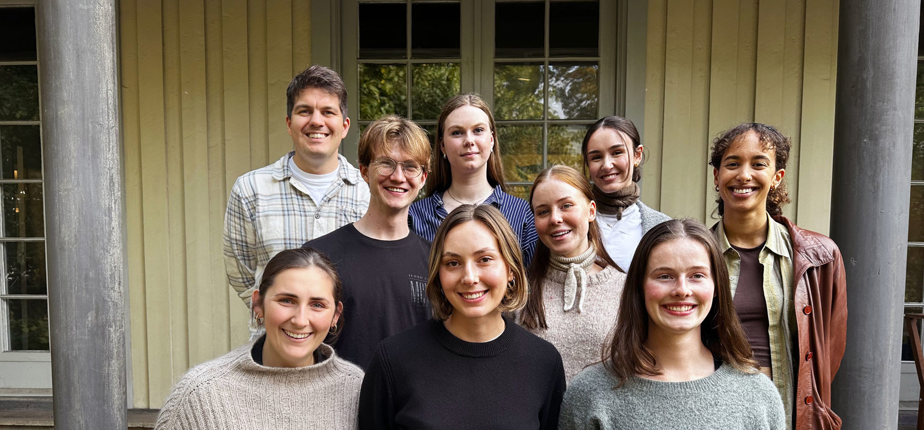 Styret i NAL-student 2023. Foto: Norske arkitekters landsforbund