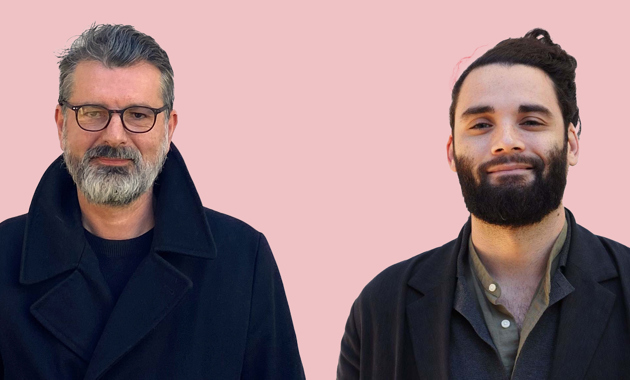 President Adnan Harambasic og fagsjef Kai Reaver i Norske arkitekters landsforbund